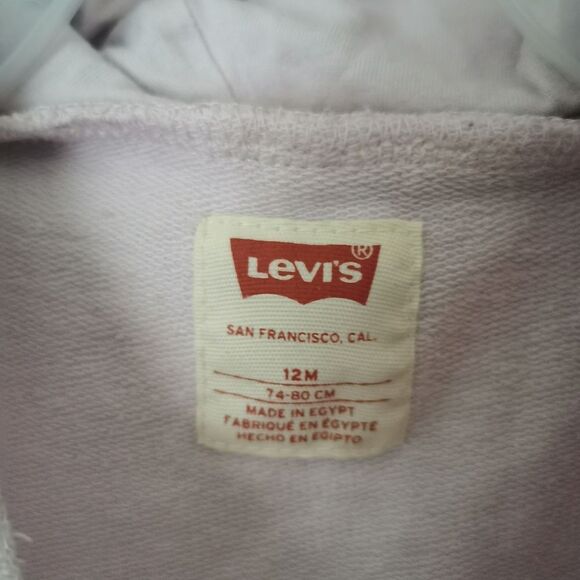 3/$15 Levi's hoodie size 12 m - Picture 3 of 4